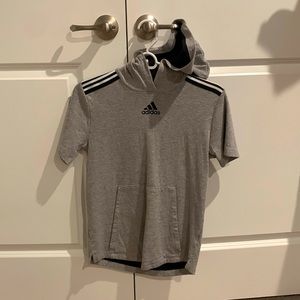 Adidas Short Sleeve Hoodie